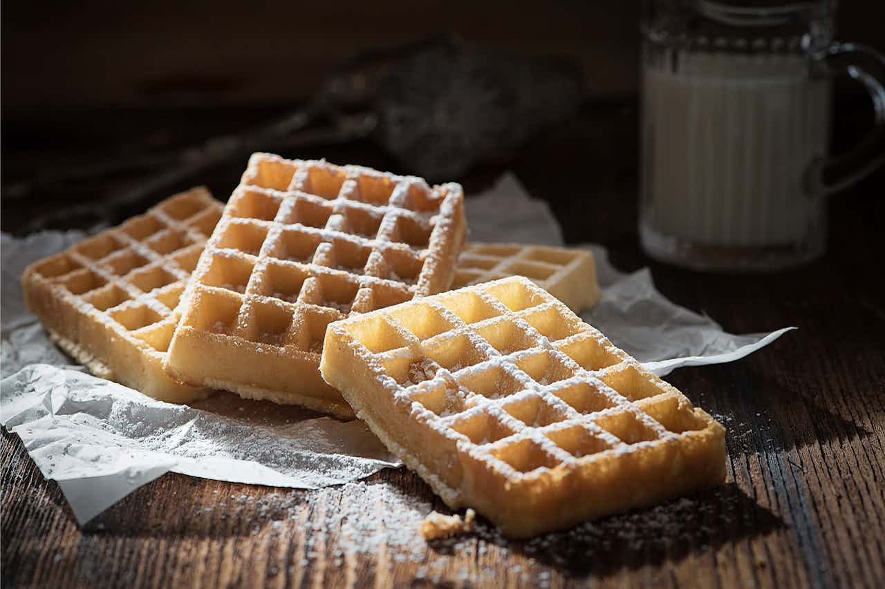 Cover image for Eiweißwaffeln